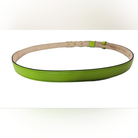 VERSACE LOGO LEATHER BELT SZ 85/34 - Picture 2 of 4